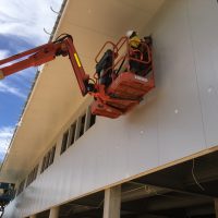 Thi công trần trần, vách panel