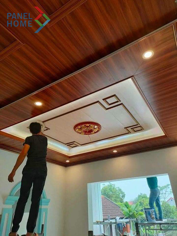 Hoàn thiện thi công lắp trần nhựa Nano