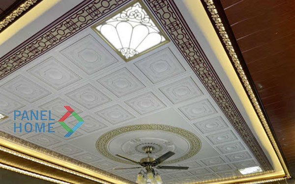 Trần nhựa tấm nhôm mẫu 2