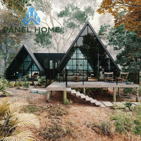 Mẫu nhà lắp ghép 3 phòng ngủ homestay