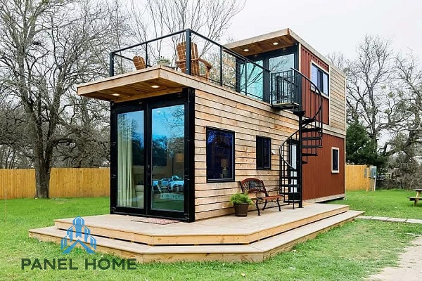 Mẫu 1 Nhà lắp ghép 3 phòng ngủ container tiện nghi