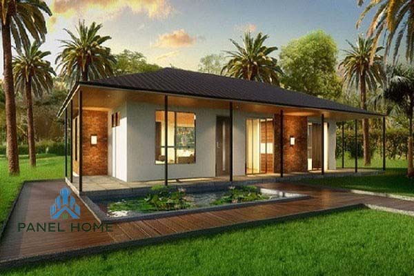 Mẫu 3 nhà lắp ghép panel TPHCM 1 tầng