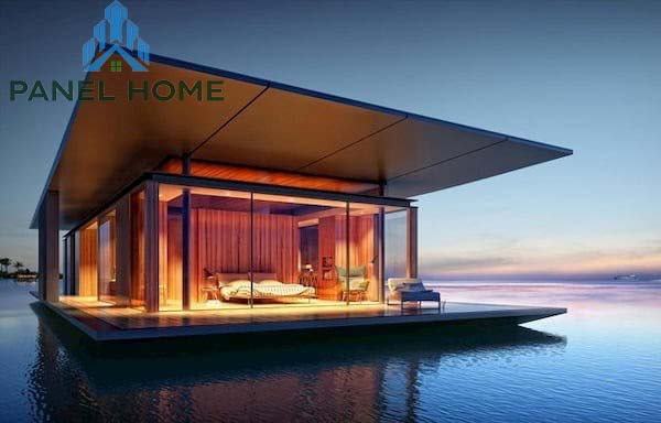 Mẫu 6  nhà lắp ghép panel TPHCM 1 tầng