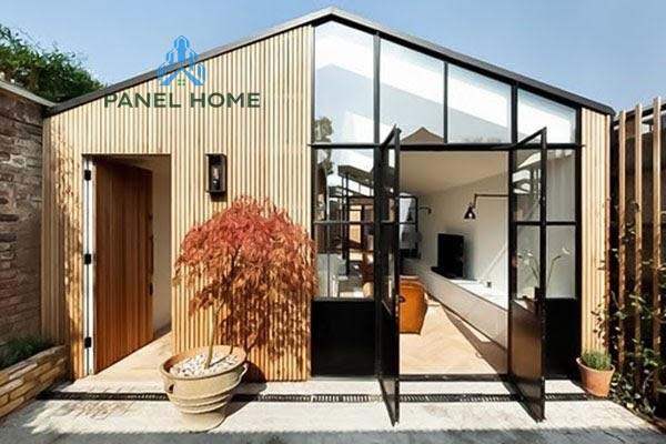 Mẫu 8  nhà lắp ghép panel TPHCM 1 tầng