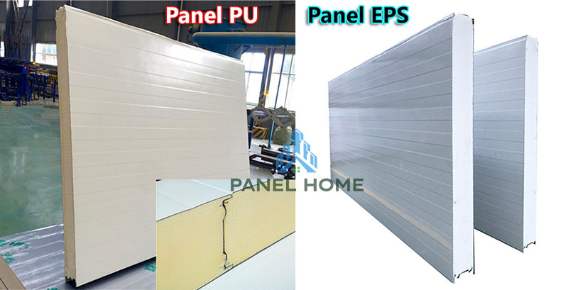 So sánh panel pu và panel eps