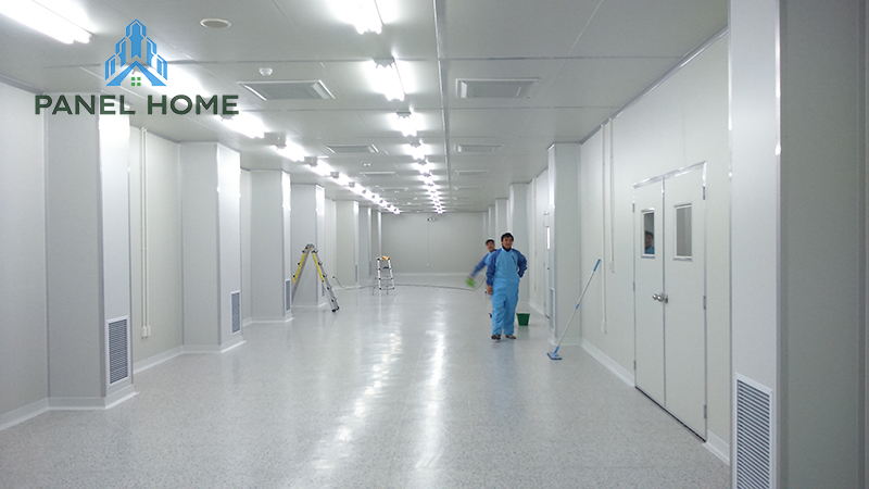 Hình ảnh công trình được ứng dụng tấm panel phòng sạch tại TPHCM 3