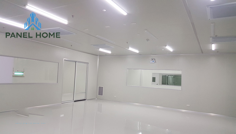Hình ảnh công trình được ứng dụng tấm panel phòng sạch tại TPHCM 1
