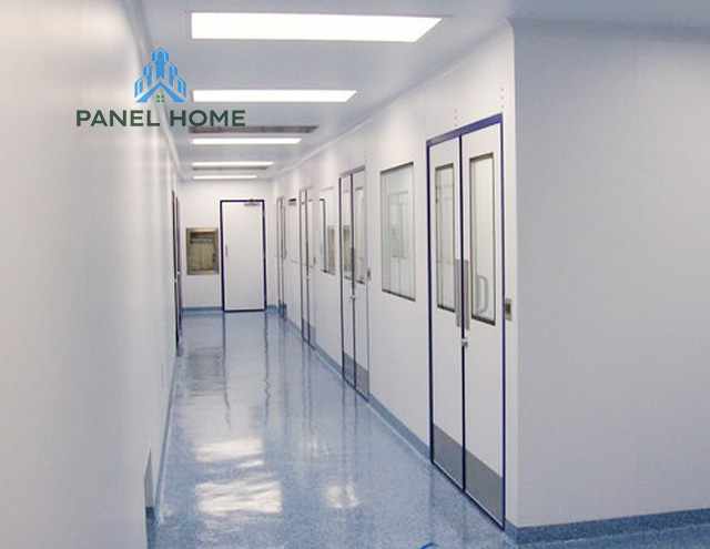 hình ảnh công trình được ứng dụng tấm panel phòng sạch tại TPHCM 1