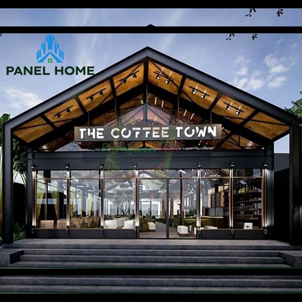Nhà ghép quán cafe