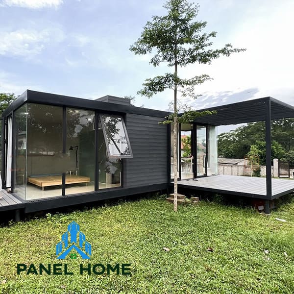 Nhà lắp ghép bằng bê tông nhẹ Cemboard