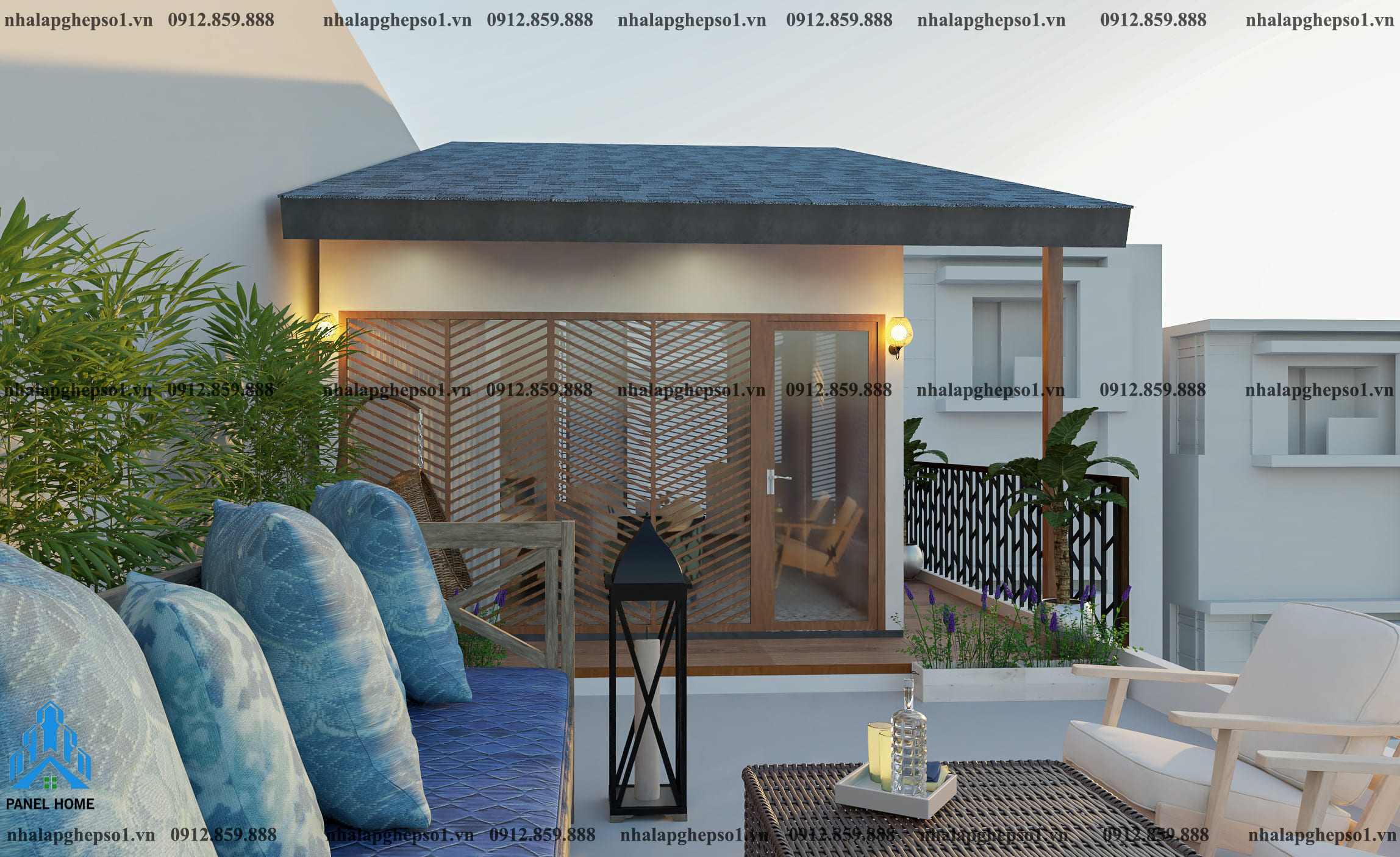 Mẫu nhà biệt thự nghỉ dưỡng