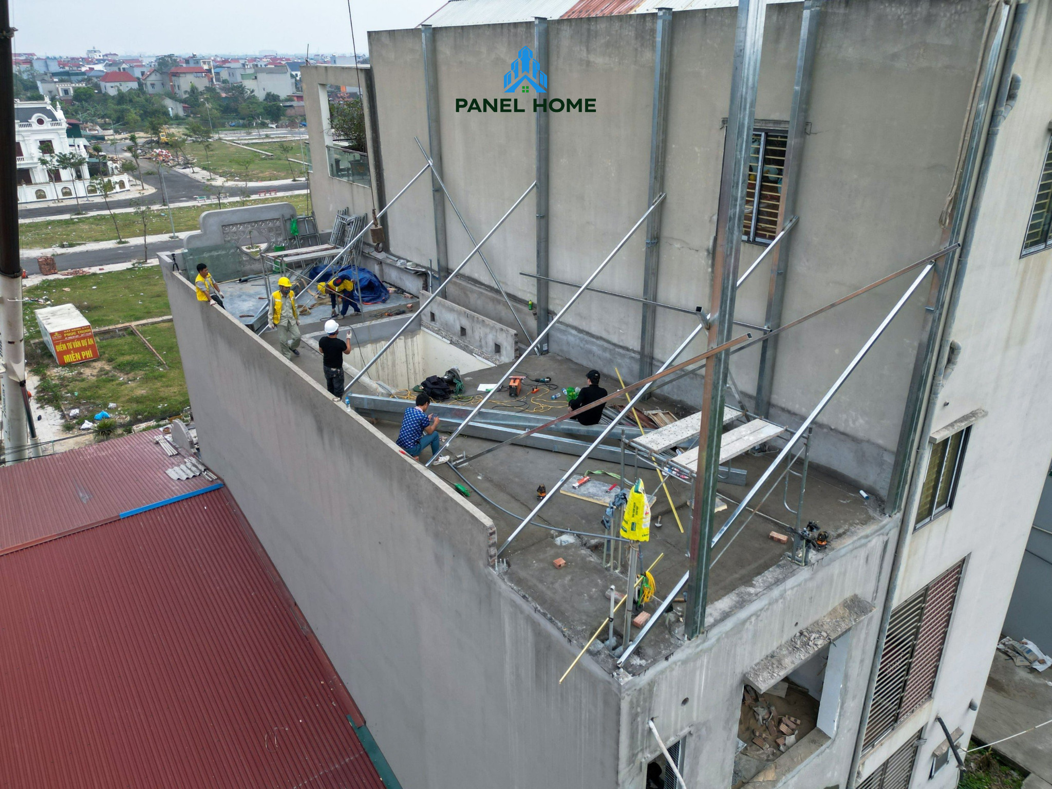 Nhà tiền chế tấm panel là gì?